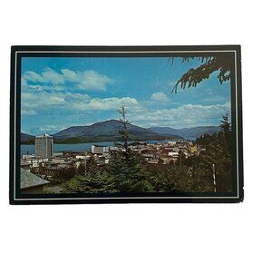 Vintage Postcard Prince Rupert British Columbia Canada Topographical Posted u